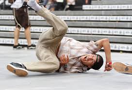 FORGET MILK....E-MAN TAKES HIS DONUTS WITH A SMILE